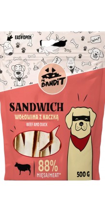 Mr BANDIT SANDWICH wołowina...