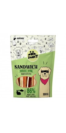Mr BANDIT SANDWICH królik z...