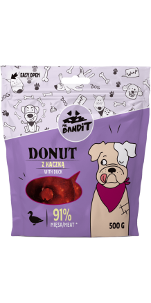 Mr Bandit DONUT z kaczką 500G