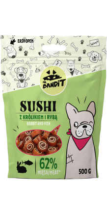Mr Bandit SUSHI z królikiem...
